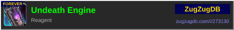 Undeath Engine: forum signature banner