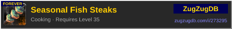 Seasonal Fish Steaks: forum signature banner