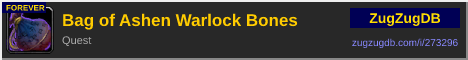 Bag of Ashen Warlock Bones: forum signature banner