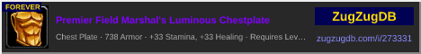 Premier Field Marshal's Luminous Chestplate: forum signature banner