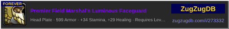 Premier Field Marshal's Luminous Faceguard: forum signature banner