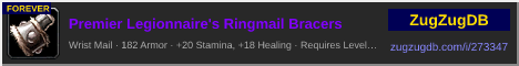 Premier Legionnaire's Ringmail Bracers: forum signature banner