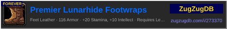 Premier Lunarhide Footwraps: forum signature banner