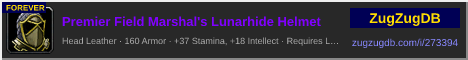 Premier Field Marshal's Lunarhide Helmet: forum signature banner