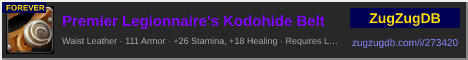 Premier Legionnaire's Kodohide Belt: forum signature banner