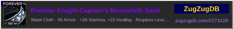 Premier Knight-Captain's Mooncloth Sash: forum signature banner