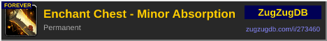 Enchant Chest - Minor Absorption: forum signature banner