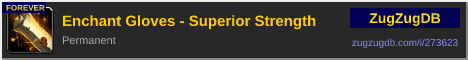 Enchant Gloves - Superior Strength: forum signature banner