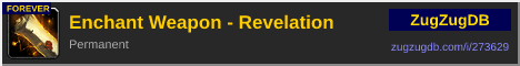 Enchant Weapon - Revelation: forum signature banner