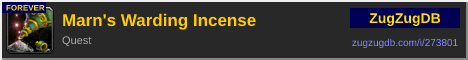 Marn's Warding Incense: forum signature banner