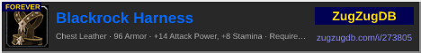 Blackrock Harness: forum signature banner