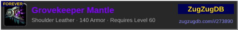 Grovekeeper Mantle: forum signature banner