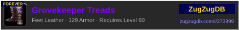 Grovekeeper Treads: forum signature banner