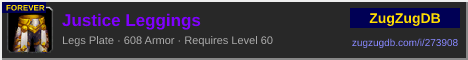 Justice Leggings: forum signature banner