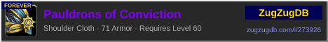 Pauldrons of Conviction: forum signature banner