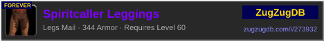 Spiritcaller Leggings: forum signature banner