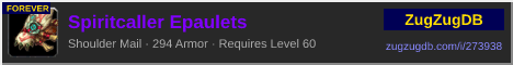 Spiritcaller Epaulets: forum signature banner