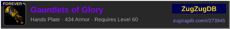 Gauntlets of Glory: forum signature banner