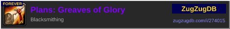 Plans: Greaves of Glory: forum signature banner
