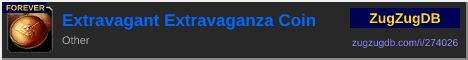 Extravagant Extravaganza Coin: forum signature banner