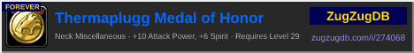 Thermaplugg Medal of Honor: forum signature banner