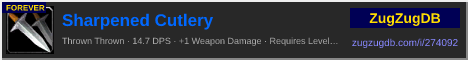 Sharpened Cutlery: forum signature banner