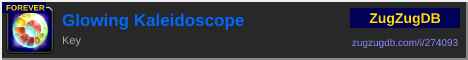 Glowing Kaleidoscope: forum signature banner