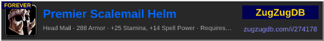 Premier Scalemail Helm: forum signature banner