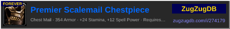 Premier Scalemail Chestpiece: forum signature banner