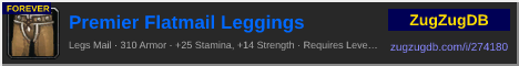 Premier Flatmail Leggings: forum signature banner