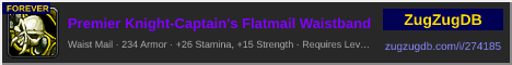 Premier Knight-Captain's Flatmail Waistband: forum signature banner