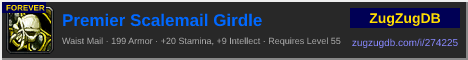 Premier Scalemail Girdle: forum signature banner
