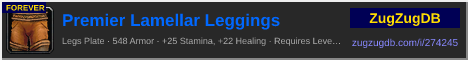 Premier Lamellar Leggings: forum signature banner