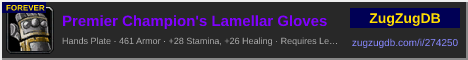Premier Champion's Lamellar Gloves: forum signature banner