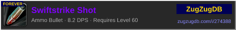 Swiftstrike Shot: forum signature banner
