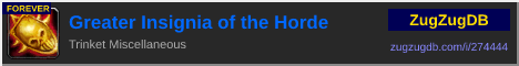 Greater Insignia of the Horde: forum signature banner