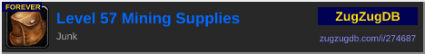 Level 57 Mining Supplies: forum signature banner