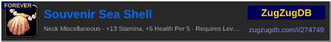 Souvenir Sea Shell: forum signature banner