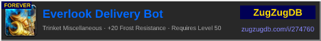 Everlook Delivery Bot: forum signature banner