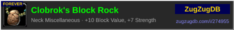Clobrok's Block Rock: forum signature banner