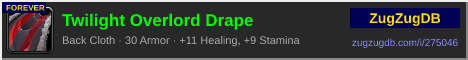 Twilight Overlord Drape: forum signature banner