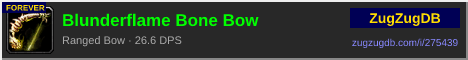 Blunderflame Bone Bow: forum signature banner