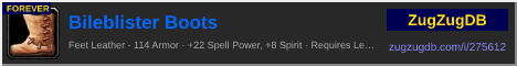 Bileblister Boots: forum signature banner