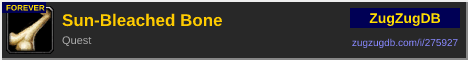 Sun-Bleached Bone: forum signature banner