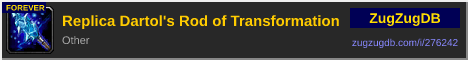 Replica Dartol's Rod of Transformation: forum signature banner