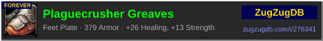 Plaguecrusher Greaves: forum signature banner