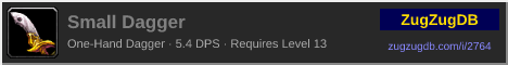 Small Dagger: forum signature banner