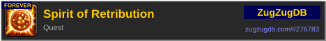 Spirit of Retribution: forum signature banner