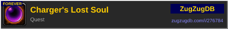 Charger's Lost Soul: forum signature banner