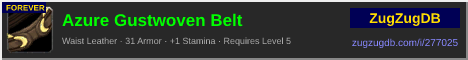 Azure Gustwoven Belt: forum signature banner
